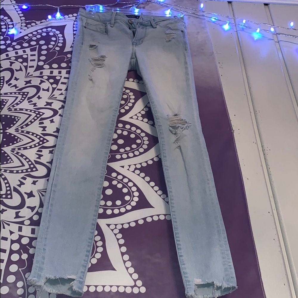 Ripped jeans abercrombie